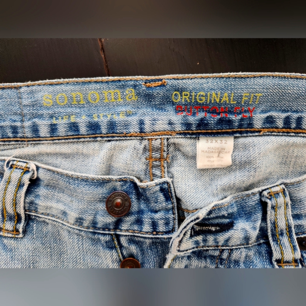 Men's Button-fly Jeans - Picture 4 of 4